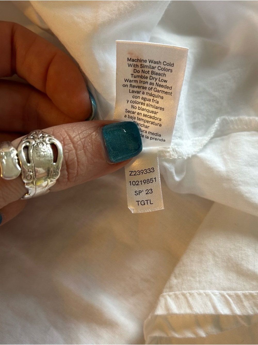 Venus white cotton halter dress with bow in front size 16 - Picture 8 of 12